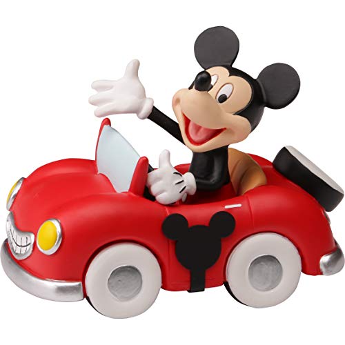 Precious Moments 201701 Disney Collectible Parade Mickey Mouse Resin/Vinyl Figurine, One Size, Multicolored