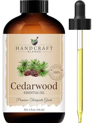 Premium Cedarwood Essential Oil - 100% Pure and Natural