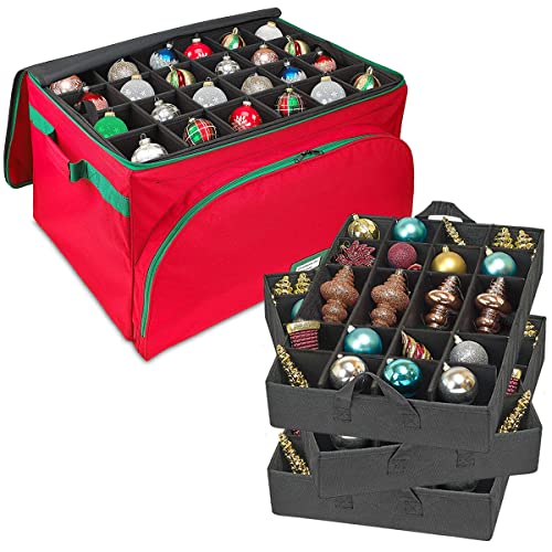 Premium Christmas Ornament Storage Containers