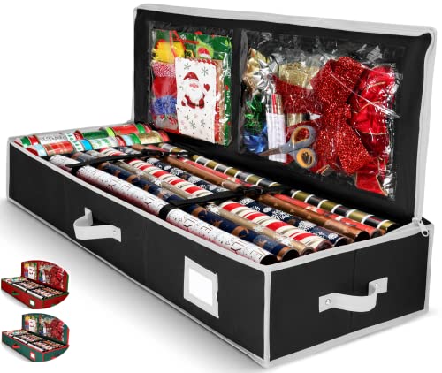 Premium Gift Wrap Storage Organizer