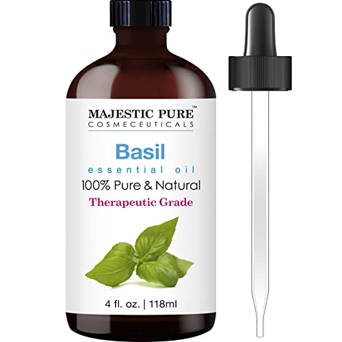 Premium Quality Basil Essential Oil