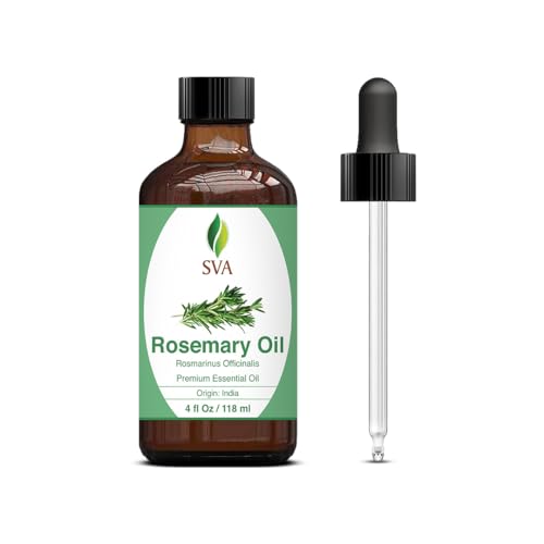 Premium Rosemary Essential Oil for Hair, Skin, and Aromatherapy