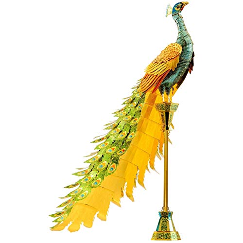 Premium Series Peacock 3D Metal Model Kit