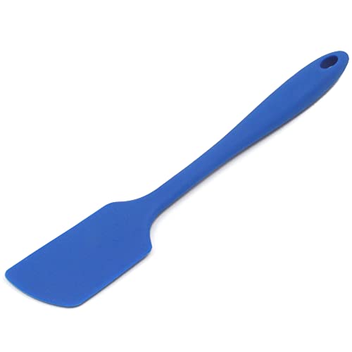 Premium Silicone Angled Spatula - Blue