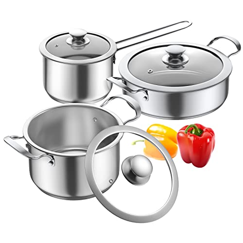 Premium Stainless Steel Kitchen Cookware Set