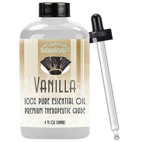 Premium Vanilla Essential Oil for Aromatherapy and More