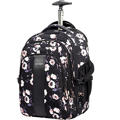 Premium Wheeled Computer Backpack for Women