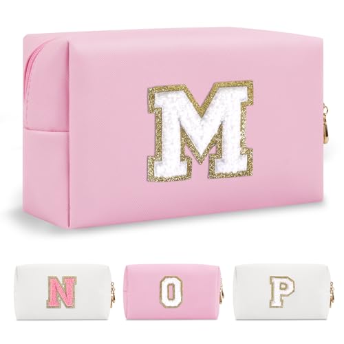 Preppy Patch Makeup Bag