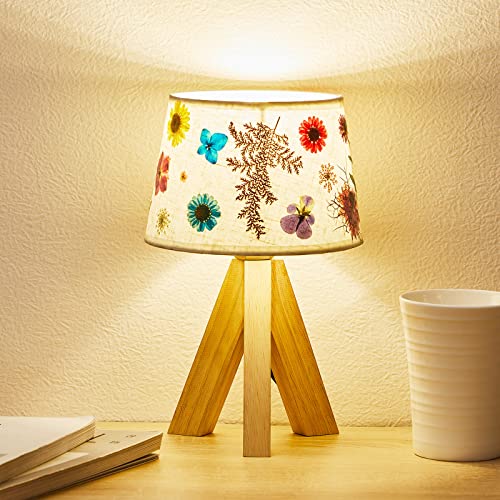 Pressed Flower Bedside Lamp