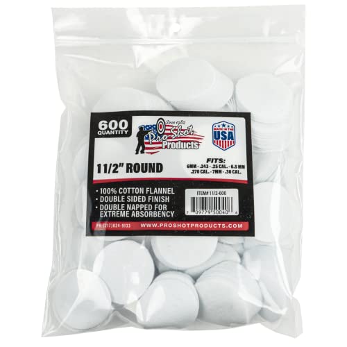 Pro Shot 600 Count Cleaning Patches