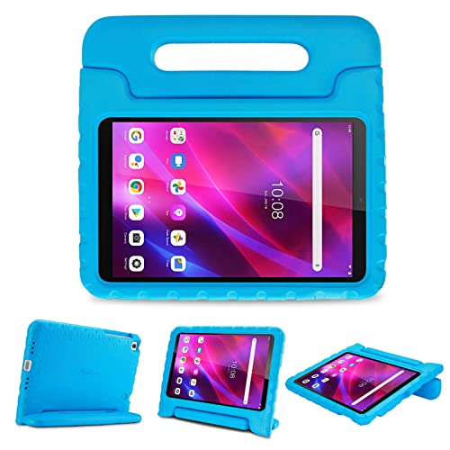 ProCase Kids Case for Lenovo Tab M8 HD/Smart Tab M8 / Tab M8 FHD 2019, Lightweight Shockproof Kids Friendly Case for Lenovo Tab M8 TB-8505F TB-8505X TB-8505FS TB-8705F TB-8705N 8.0 Inch Tablet -Blue
