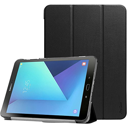 ProCase Samsung Tab S3 9.7 Inch Case (SM-T820/T825/T827), Slim Hard Protective Case with Stand Function for Tab S3 9.7 Inch SM-T820/SM-T825-Black