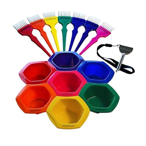 Professional Salon Hair Dye & Coloring Brush Set