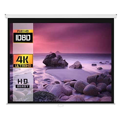 ProHT 84" Manual Projection Screen