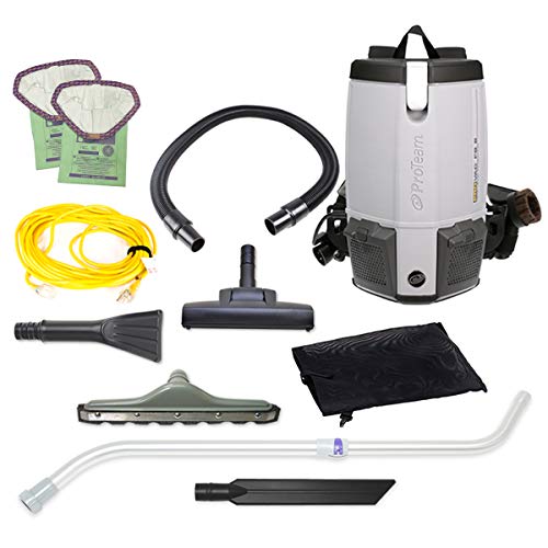 ProTeam ProVac FS 6 Backpack Vacuum Cleaner with HEPA Filtration