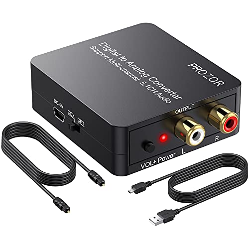 PROZOR Digital to Analog Audio Converter