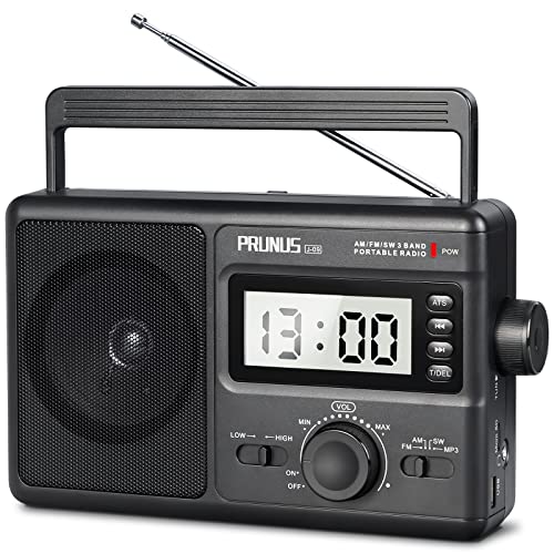 PRUNUS J09 Digital AM FM Shortwave Radio