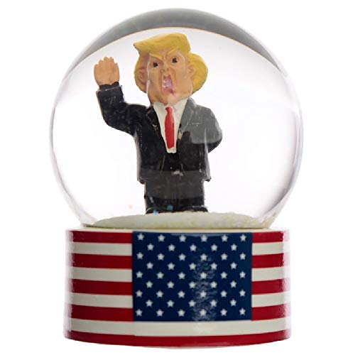 Puckator President Snow Globe - Trump Figurine