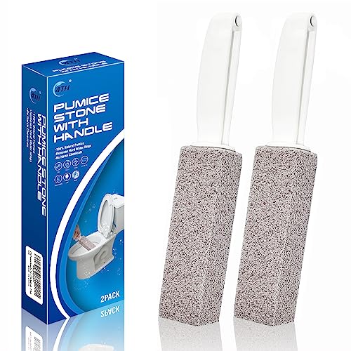 Pumice Stone for Toilet Bowl Cleaning - 2 Pack