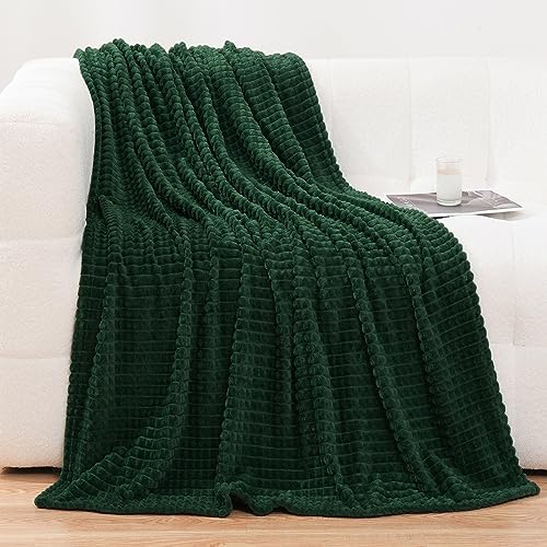 Puncuntex Green Throw Blanket