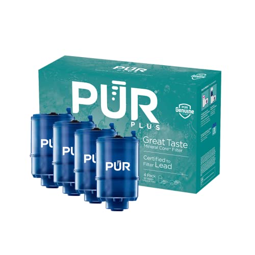 PUR PLUS Faucet Mount Replacement Filter 4-Pack