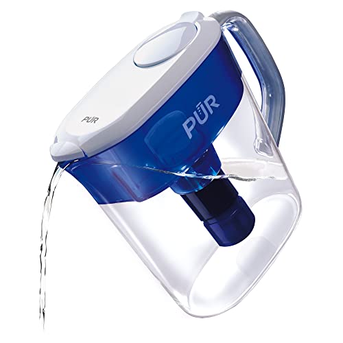 PUR Water Filter Pitcher, 7 Cup, Space-Saving Design