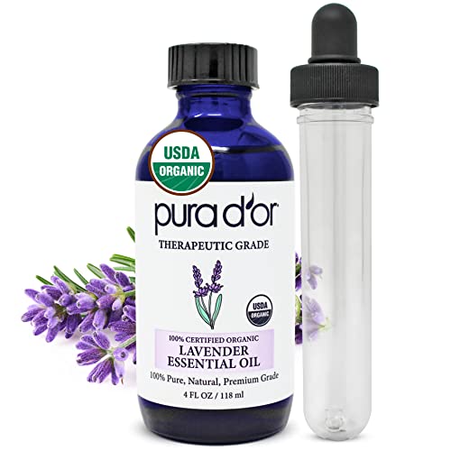 PURA D'OR Lavender Essential Oil - Therapeutic Grade