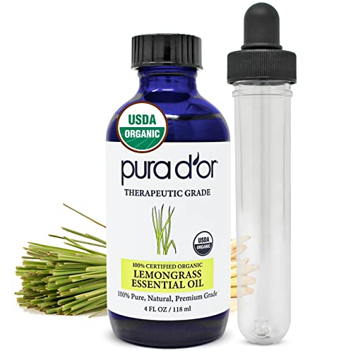PURA D'OR Lemongrass Essential Oil