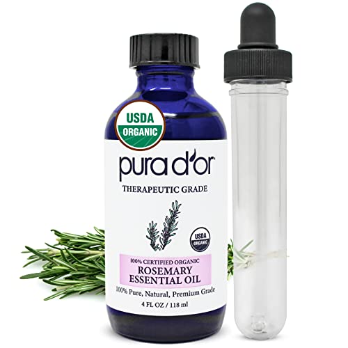 PURA D'OR Organic Rosemary Essential Oil
