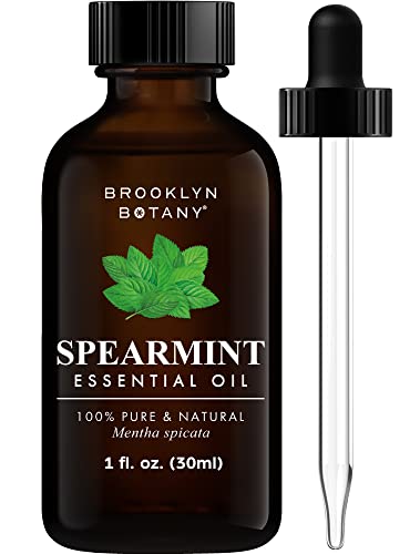 Pure and Natural Spearmint Essential Oil - Therapeutic Grade Aromatherapy Oil