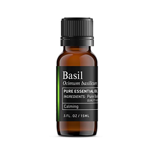 Pure Basil Essential Oil