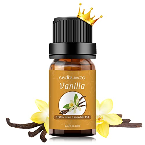 Pure Organic Vanilla Essential Oil for Aromatherapy and More