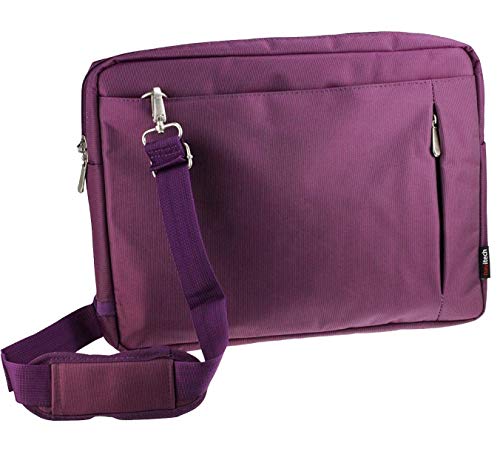 Purple Sleek Premium Water Resistant Shock Absorbent Carry Bag Case
