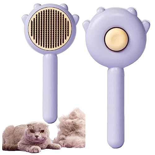 Purry Self Cleaning Brush - Pet Hair Cleaner Brush