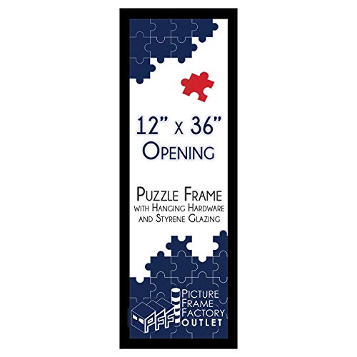 Puzzle Frame with Hanging Hardware and Plexiglass Included