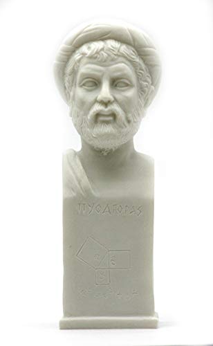 Pythagoras Bust Statue Sculpture