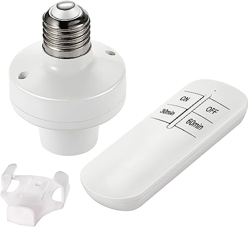 QIACHIP Remote Control Light Socket Kit