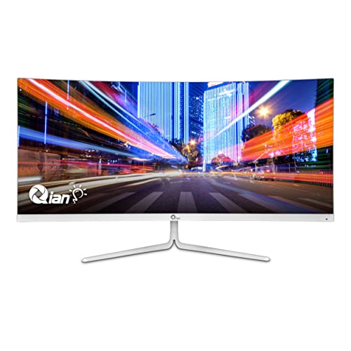 Qian Ultra Wide FHD Curved Computer Monitor