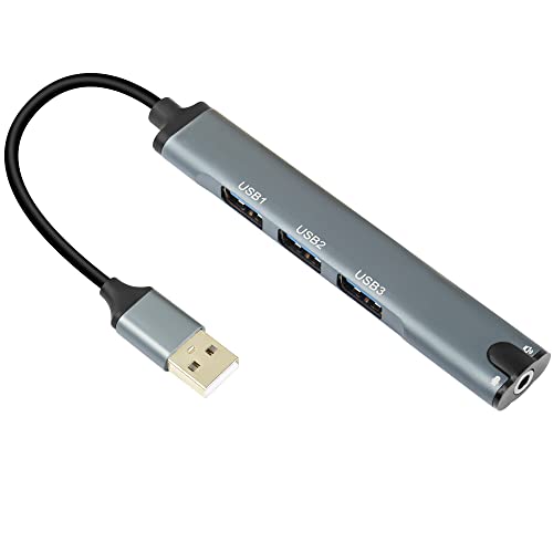 QIANRENON 4-in-1 USB Hub