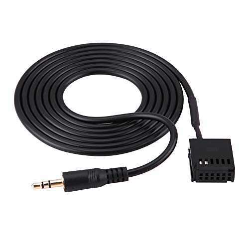 Qiilu Car Audio Aux Cable Adapter for Ford