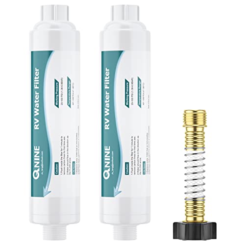 QNINE Camper RV Water Filter 2-Pack