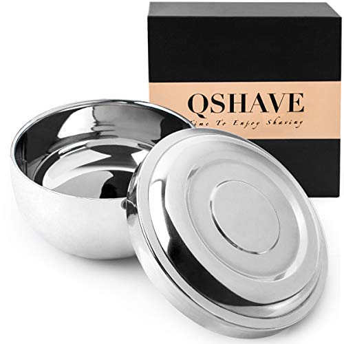 QSHAVE Shaving Bowl with Lid