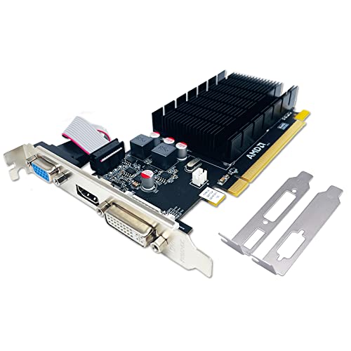 QTHREE Radeon HD 5450 Graphics Card