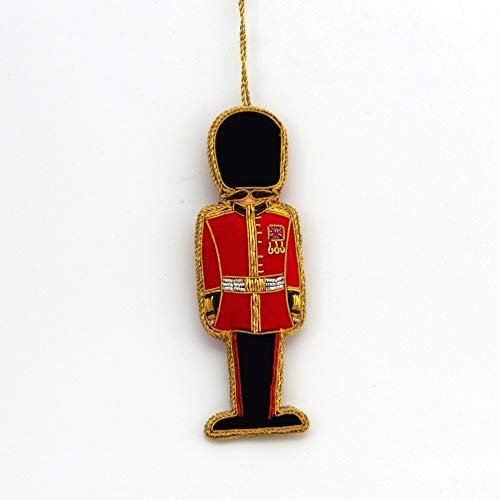 Queens Guard - Zardozi Embroidery - Christmas Ornament
