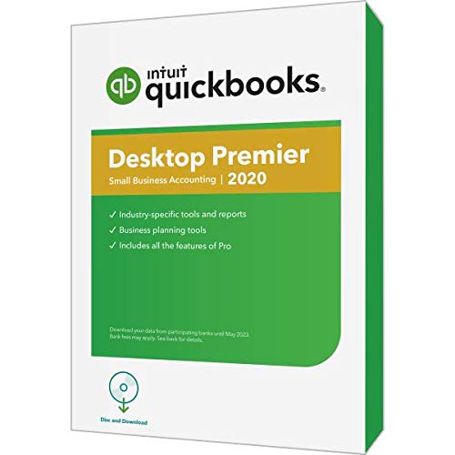 QuickBooks Desktop Premier 2020 - Traditional Physical CD