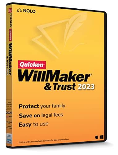 Quicken WillMaker and Trust Software 2023