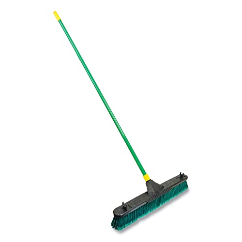 Quickie Bulldozer Push Broom - Efficient Cleaning for Smooth Surfaces