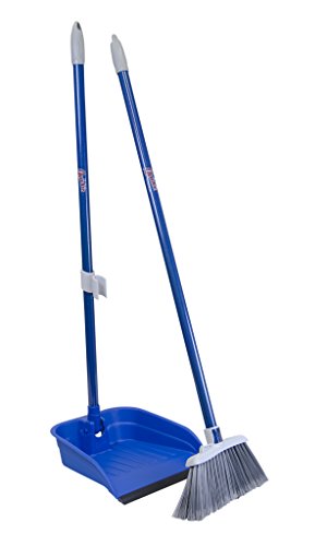 Quickie Stand & Store Broom and Dustpan Set