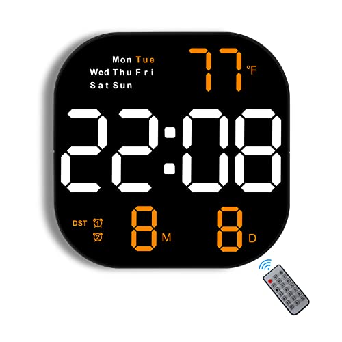 QZK Digital Wall Clock