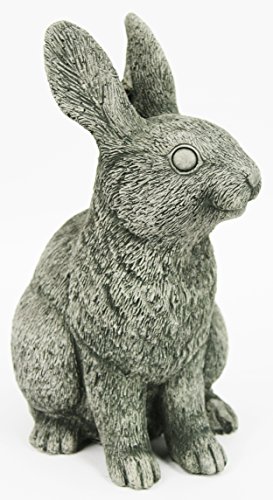 Rabbit Garden Statues Concrete Bunny Outdoor Ornamental Cement Sculpture